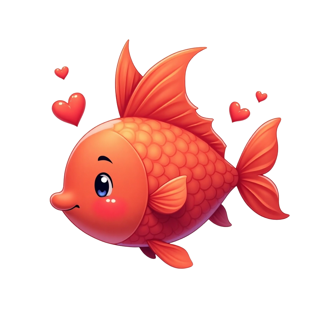 Cute Fish in Love